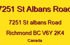 7251 St Albans Road 7251 ST ALBANS V6Y 2K4